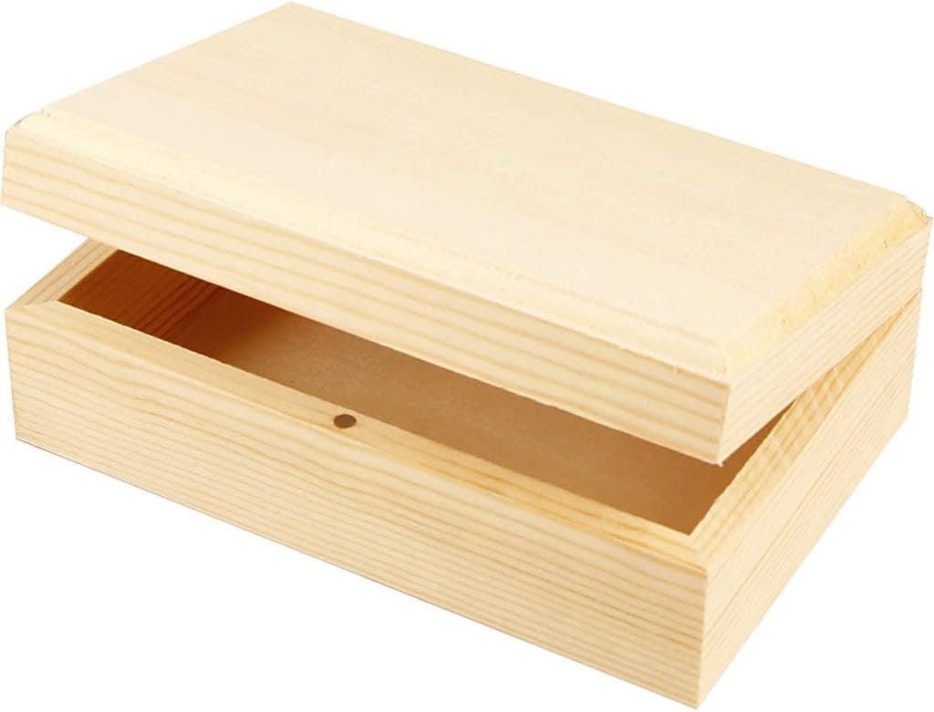 Creativ Jewellery Box L 14cm, W 9cm, D 5cm - Storage - Hinged Lid ...