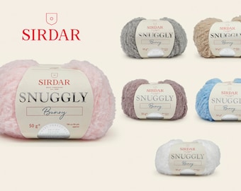 Sirdar Snuggly Bunny 50g ナイロンウール - ソフトベビーフラッフィーヤーン DK アラン - 全色