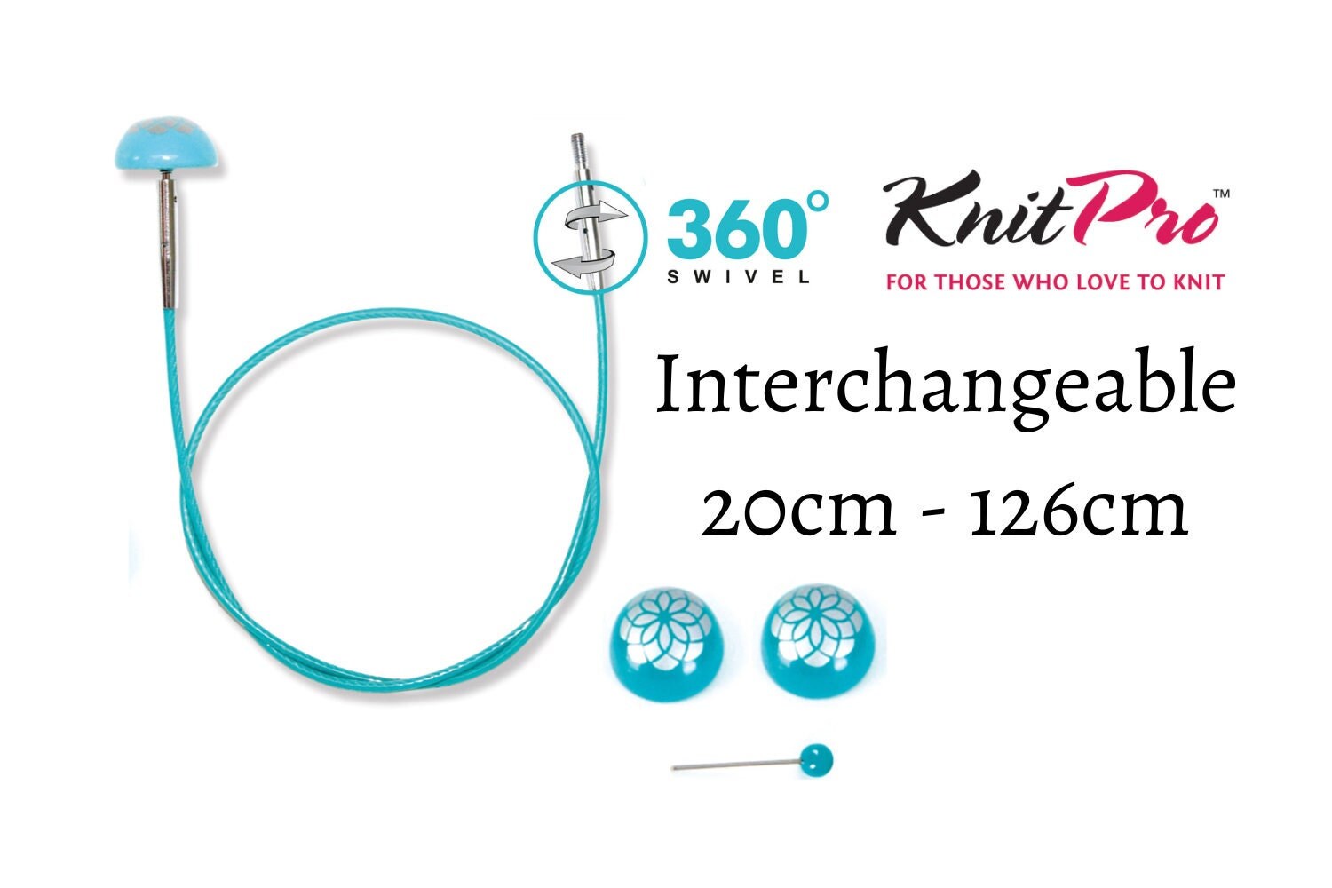 Bloqueurs De Tricot Mandala - Kit 20 Pièces Bleu Sarcelle - Acier Inoxydable - Idéal Châles, écharpes, Pulls