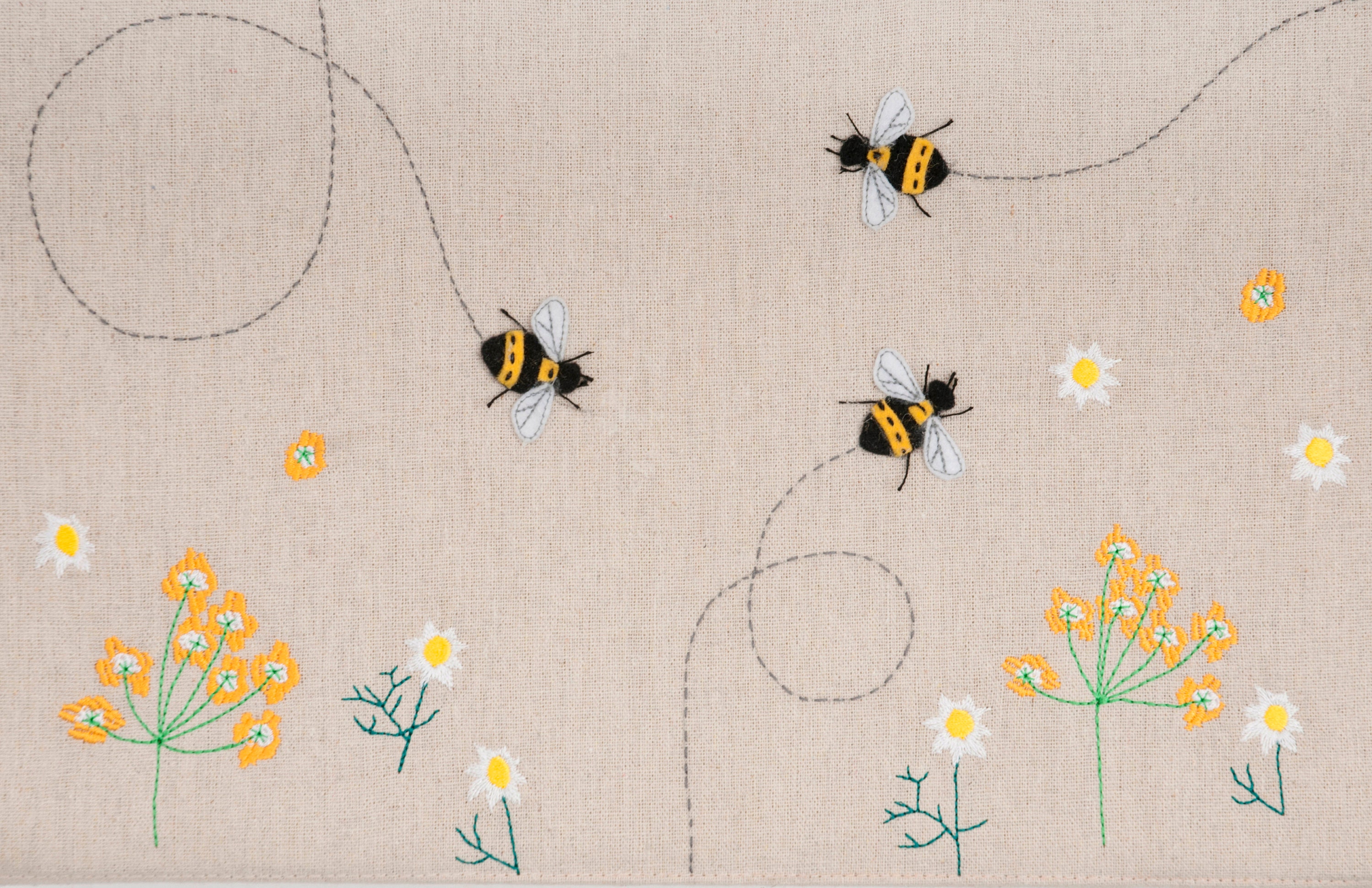 Hobby Gift Sewing Box Wicker Basket: Bee – ATALONDON