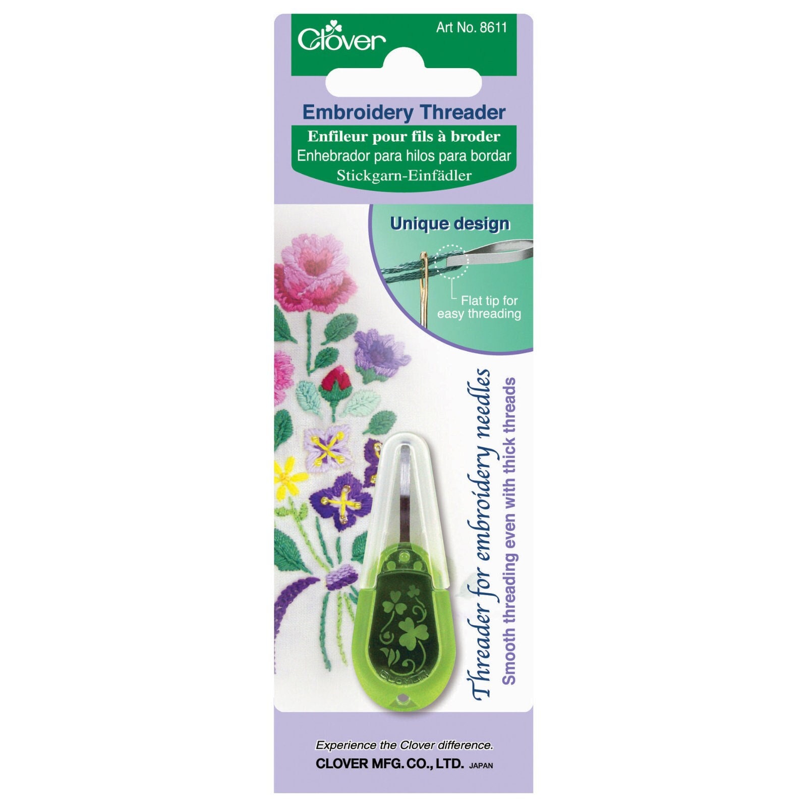 Aghi Da Cucito Professionali Clover – Rivestimento Nero Antiruggine E Antiflessione - 2