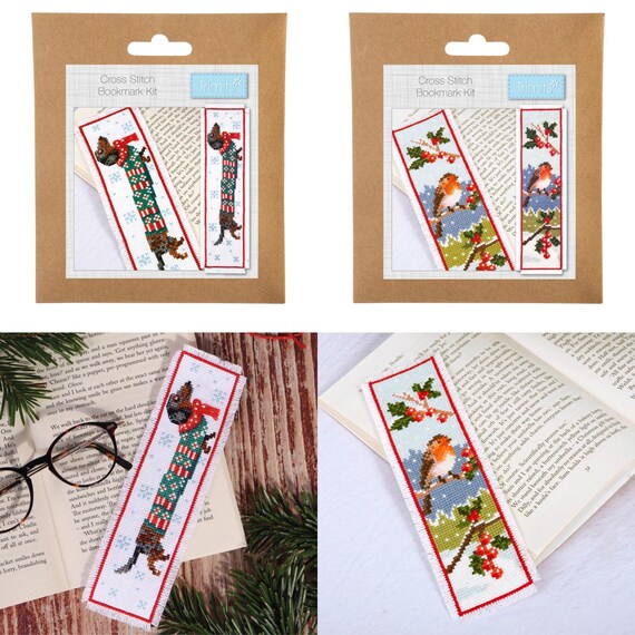 Trimits My First Cross Stitch Kit: Christmas Dog & Snowman Trimits My First Cross Stitch Kit: Christmas Dog & Snowman