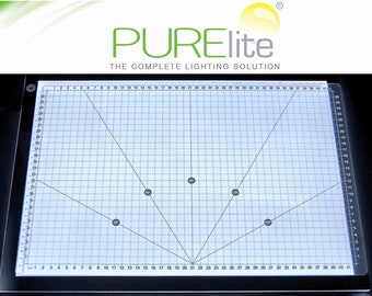 Purelite Tappetino da taglio traslucido 45cm x 30cm (A3)