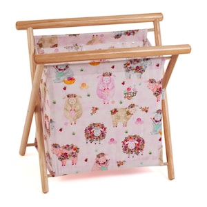 HobbyGift Knit Sew: Knitty Sheep , cotton,wooden frame, store knitting
