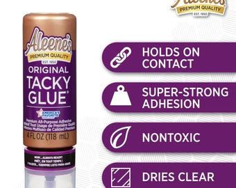 Aleene's Always Ready Original Tacky Glue (118 g) Flexibel, Permanent, Duurzaam
