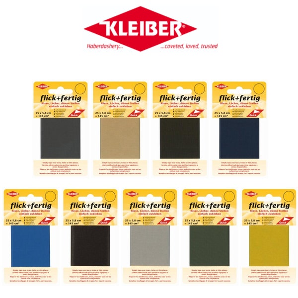 Kleiber_Nylon Repair Tape - Waterproof - Stick On - Mend - Fix - All colours
