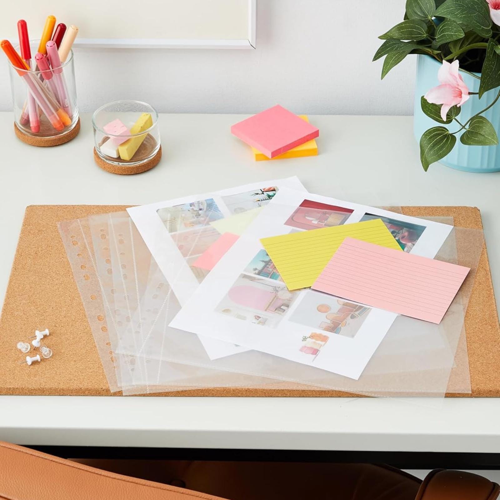 Papermania 12 X 12-Inch Page Protectors, Pack Of 10, White | UK