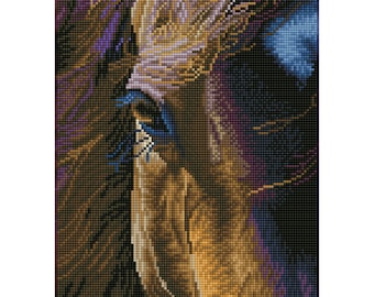 Diamond Dotz - Diamond Painting Kit - Star - Horse - Animals - Gifts - Crafts