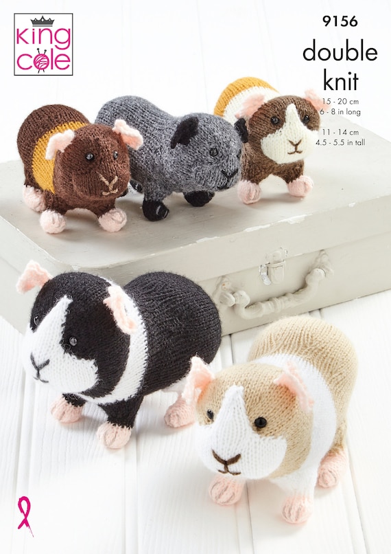 Livre Tricot King Cole Playtime Pals Book 1 - Modèles Poupées à Tricoter Avec Laine DK - 11