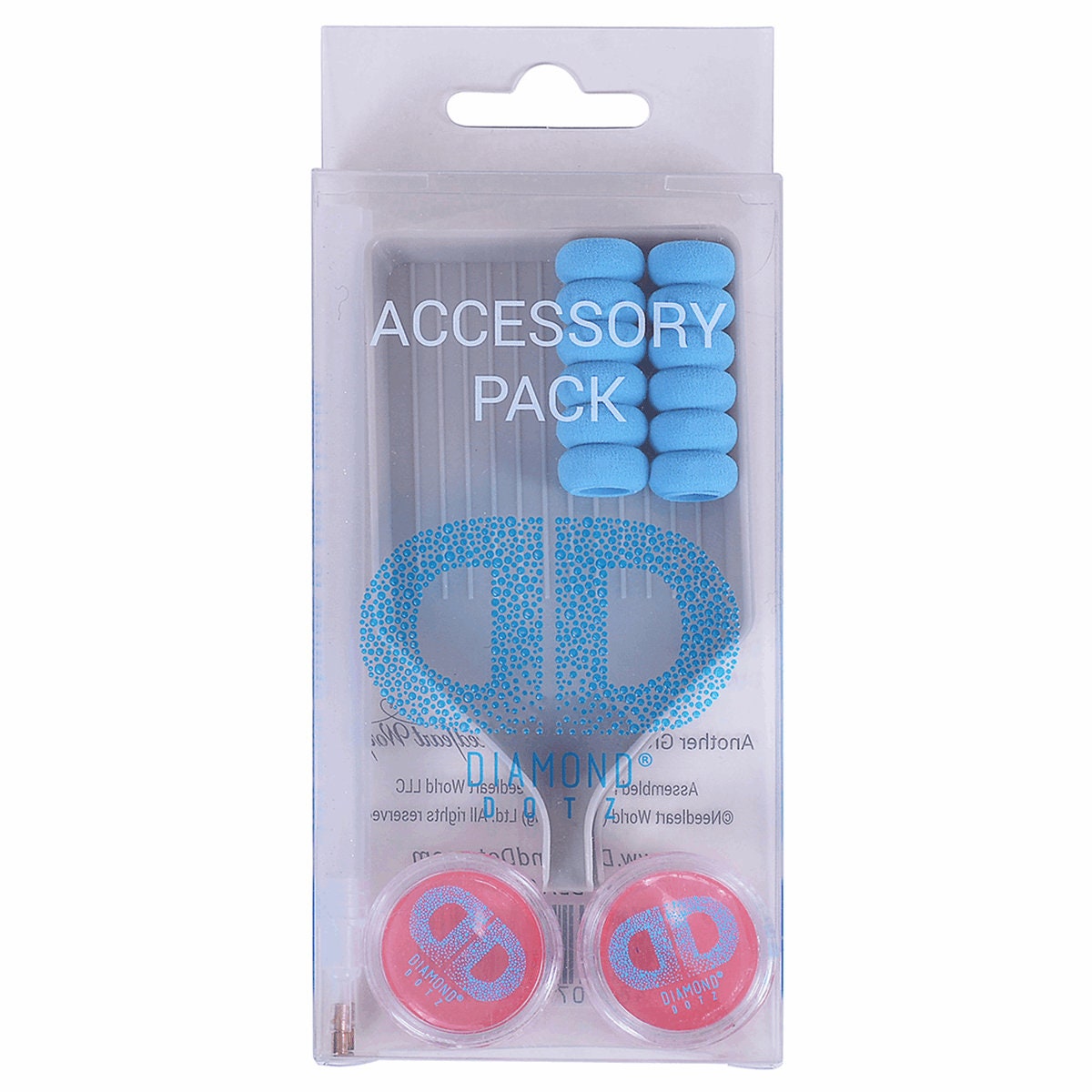 Diamond DOTZ Accessory Pack, 2 Pack Diamond Painting Tools Accessories, 2 X  Stylus Drill Pens, 2 X Trays, 2 X Comfort Grips, 2 X Wax Caddy -   Denmark