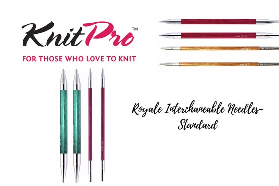 Knitpro Royale Interchangeable Circular Needles Standard Length Sizes 3mm-12mm  Knitting Needles -  Canada