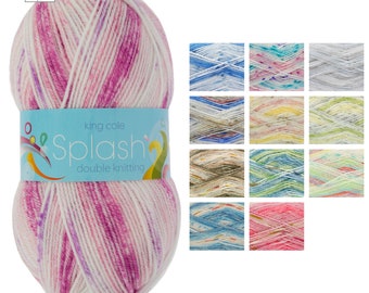 King Cole Splash Double Knit Yarn - 100g King Cole Splash Double Knit Yarn - 100g