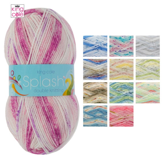 King Cole Splash Double Knit Yarn - 100g King Cole Splash Double Knit Yarn - 100g