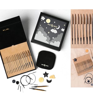 KnitPro Day & Nite Holiday Gift Set Interchangeable Needles - Accessories, Gift, craft, sewing, quilting knitting, Embroidery, detailed work