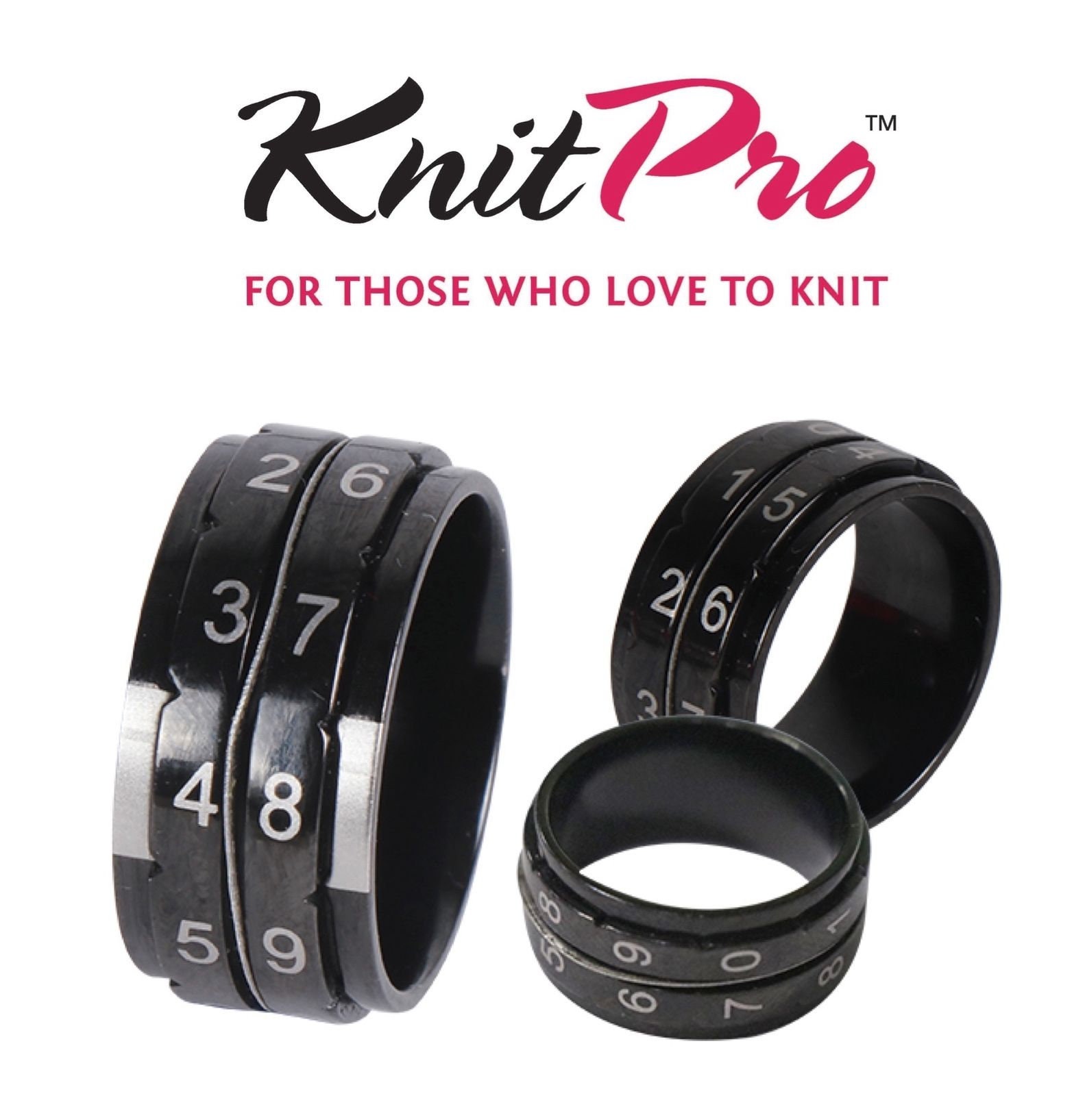 Knitter's Pride Rainbow Row Counter Rings for Knitting - Size 10, 19.8mm