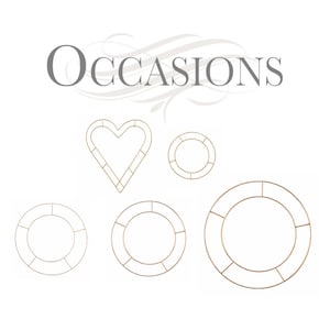 Gelegenheden Draad Krans Basis Kerst Xmas Feestelijk DIY Hartring Decoratie - Knutselen, naaien, quilten, breien, borduren, gedetailleerd werk