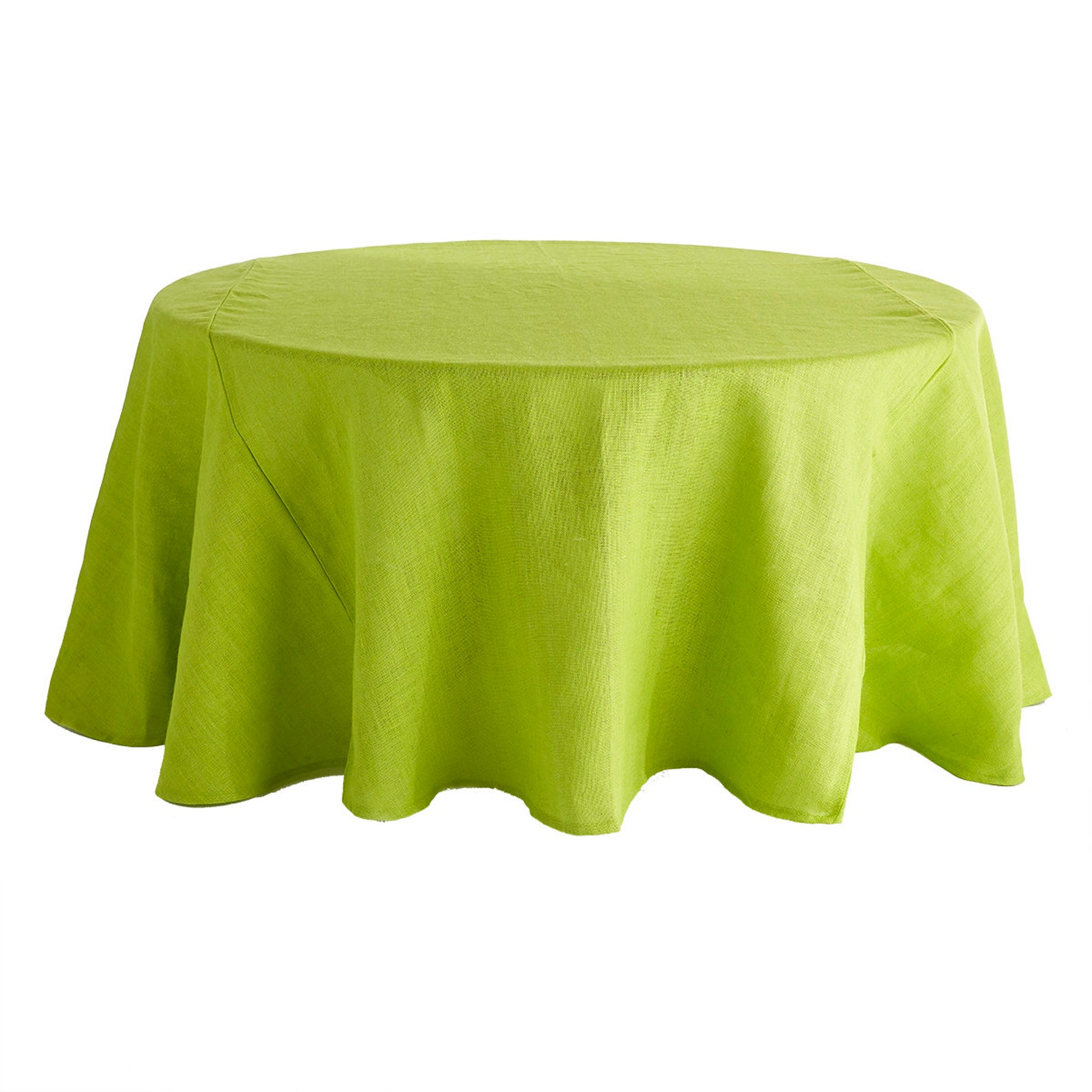 Burlap tablecloth Light green tablecloth available size Etsy