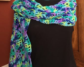 Open Fans Shawl Wrap