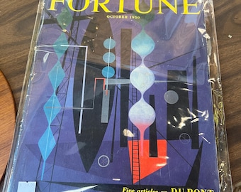 Fortune Magazine October 1950 Elberto Carboni Cover
