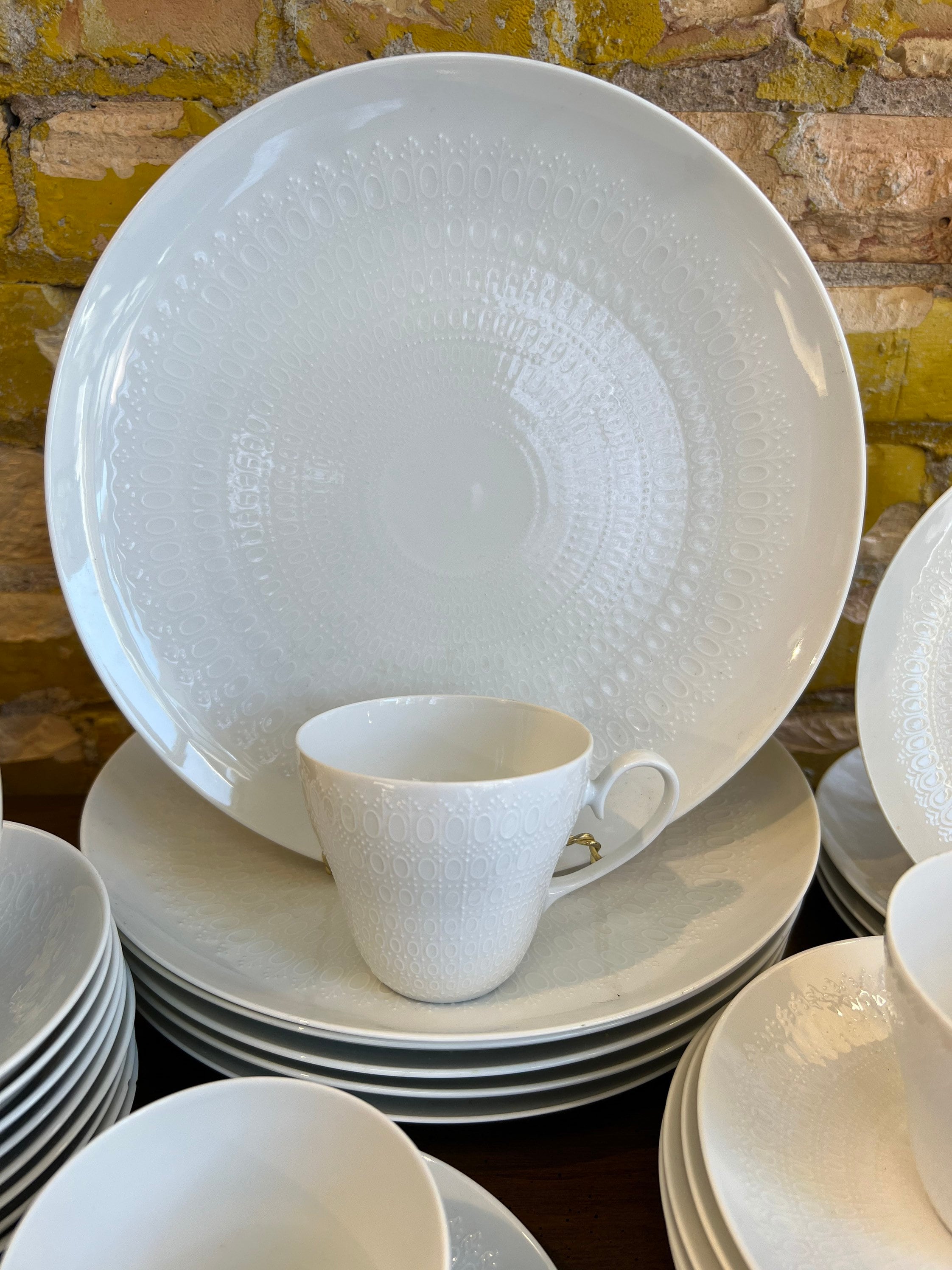 Vintage Rosenthal Studio Line Fine China: Bjorn Wiinblad White