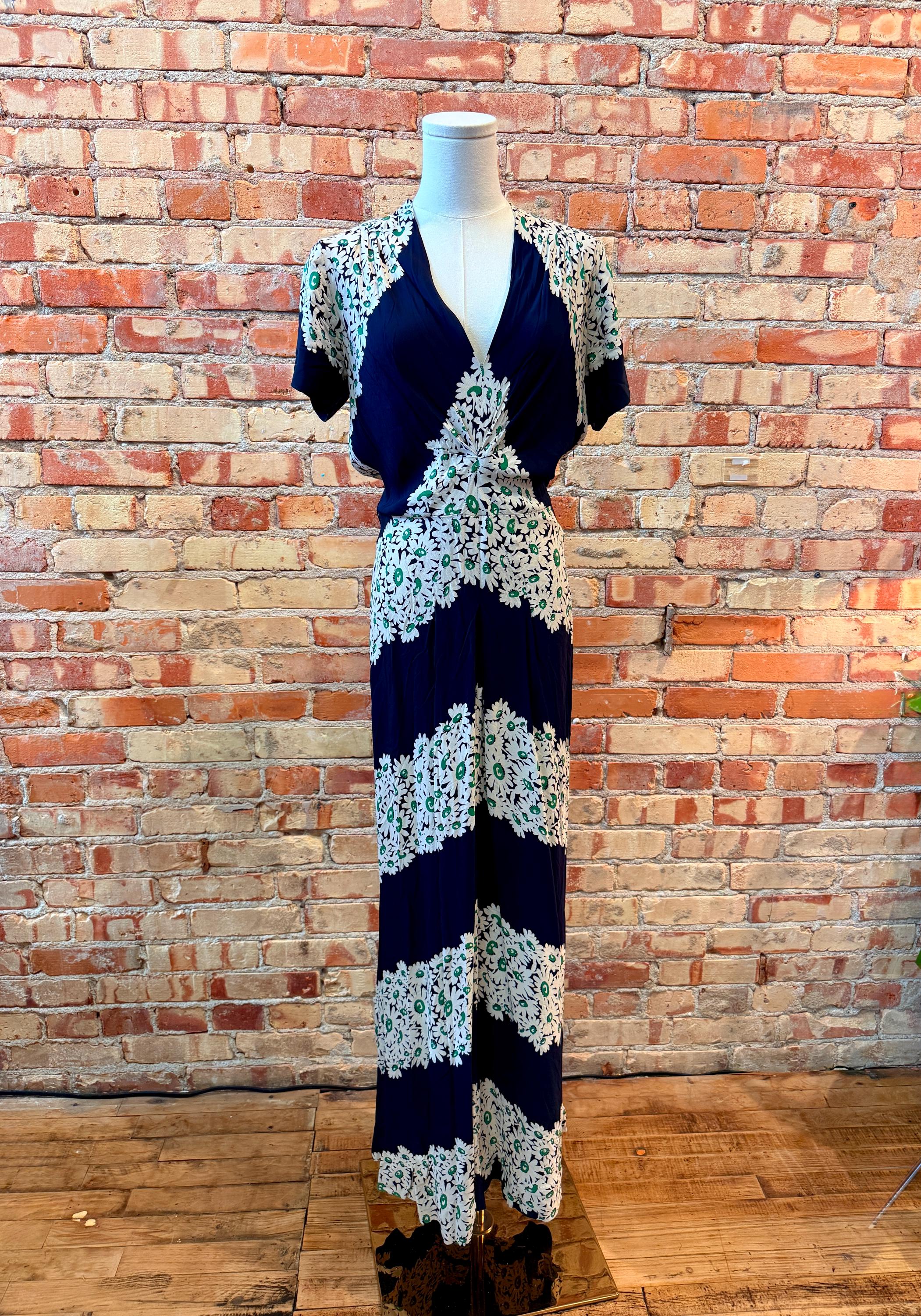 Navy Bias Dress - Etsy