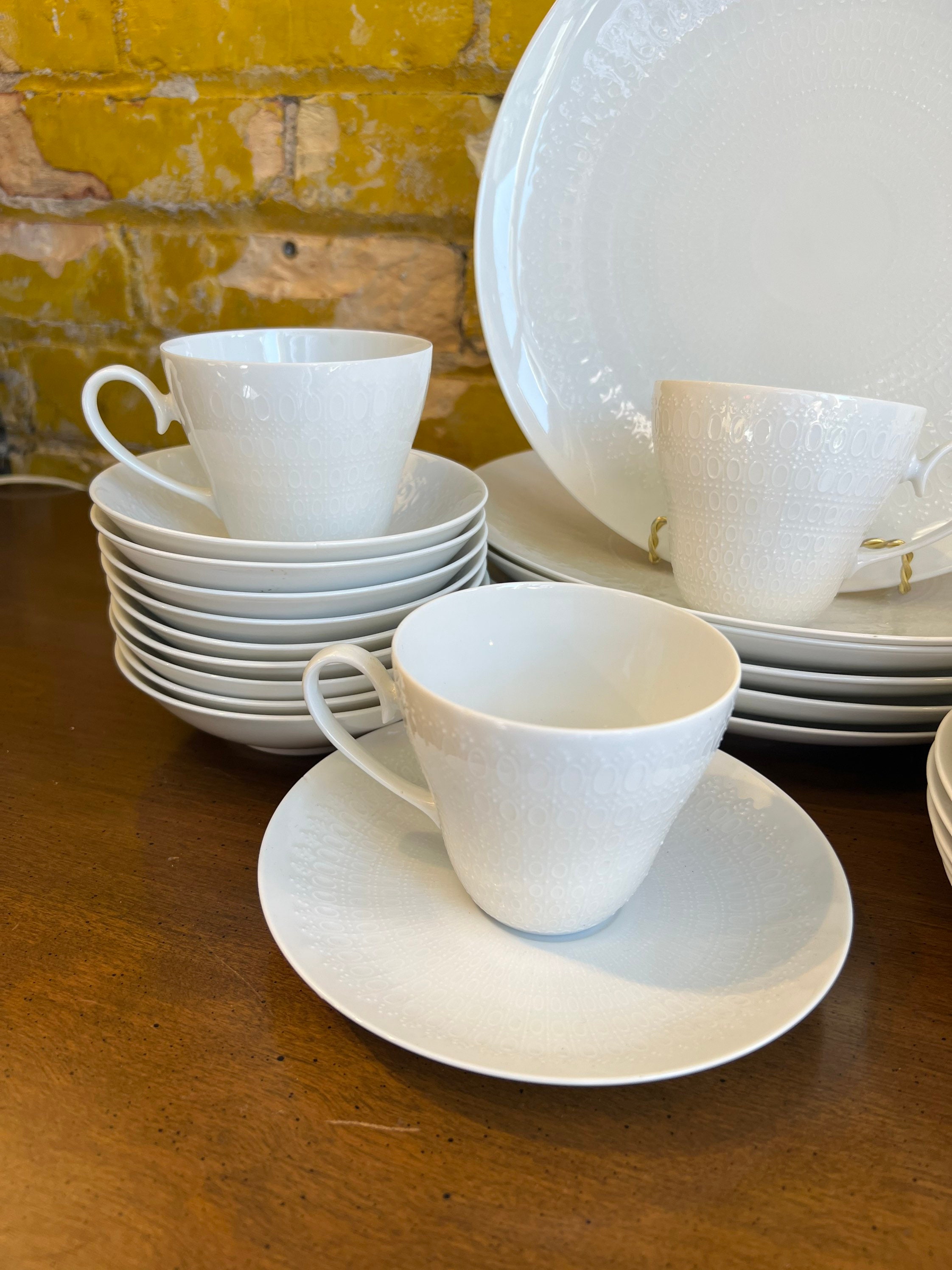 Vintage Rosenthal Studio Line Fine China: Bjorn Wiinblad White