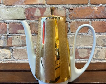 BMF Bavaria Coffee Pot with Insulated Cover Gold Modern
