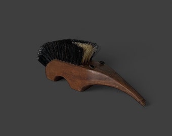 Teak Lint Shoe Brush Danish MCM Anteater