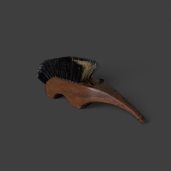 Teak Lint Shoe Brush Danish MCM Anteater - image 1