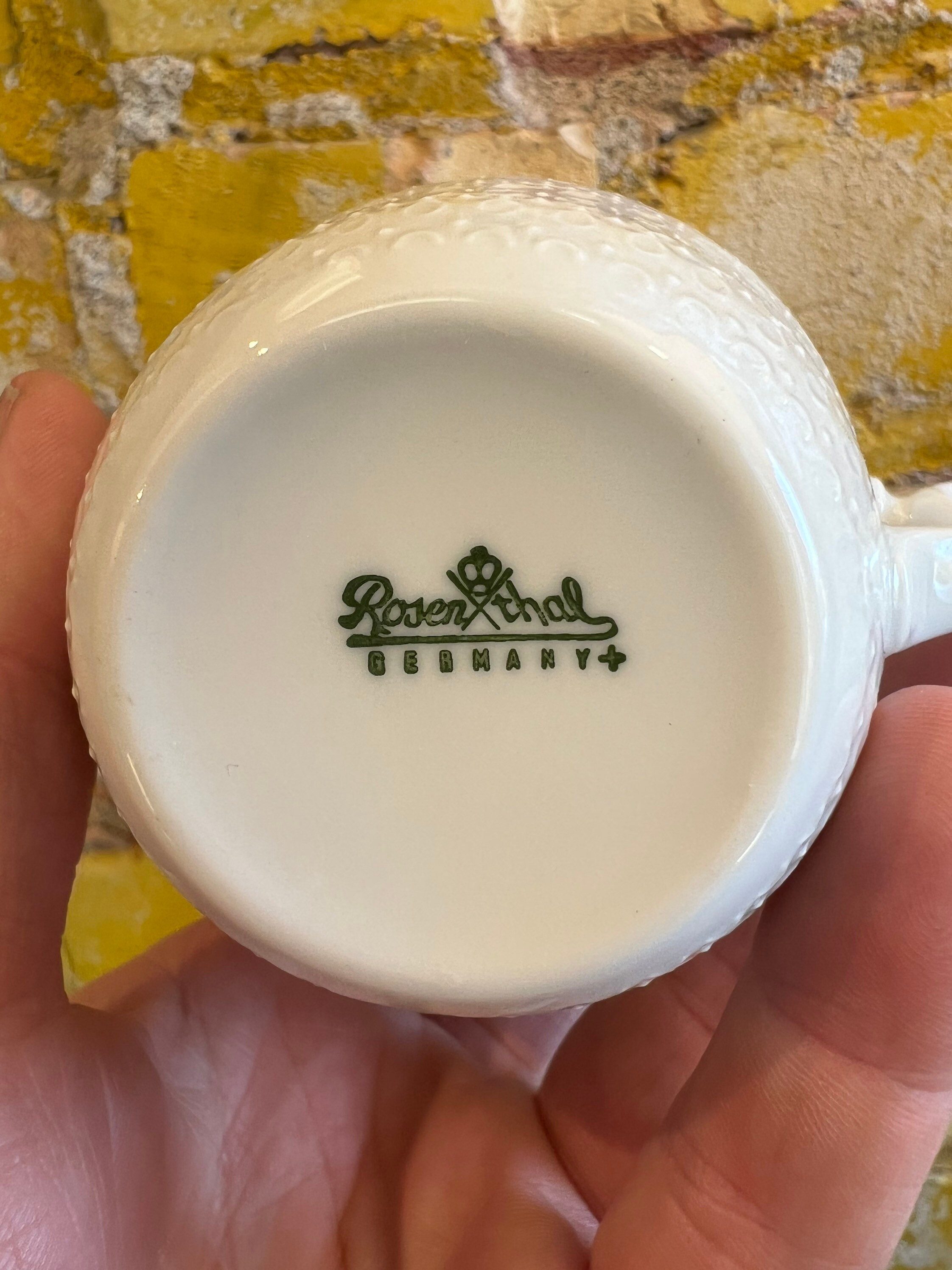 Vintage Rosenthal Studio Line Fine China: Bjorn Wiinblad White