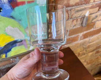 Orrefors Crystal “London” Water Goblet 6-1/4" Tall