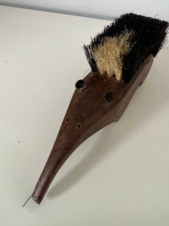 Teak Lint Shoe Brush Danish MCM Anteater - image 7