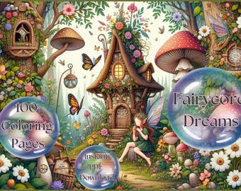 Coloriage Fairycore Dreams 100