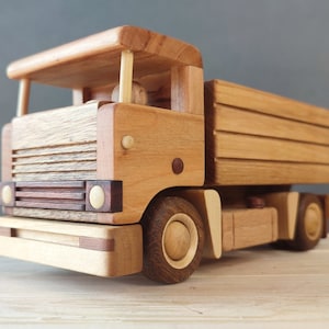 Wooden truck