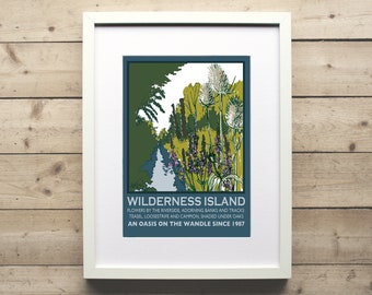 Wilderness Island Poster