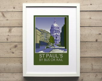 St Paul's Poster