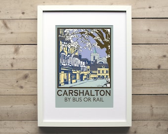 Carshalton Winter Poster