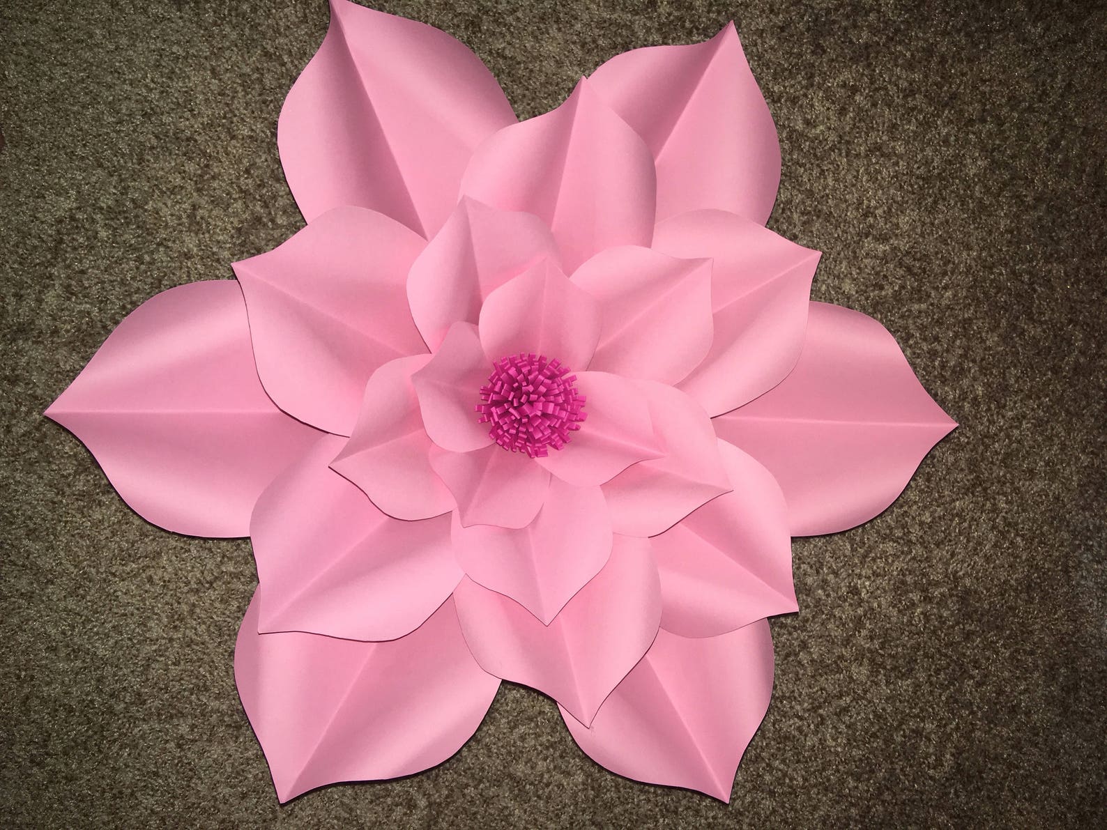 Paper Flower Backdrop Etsy