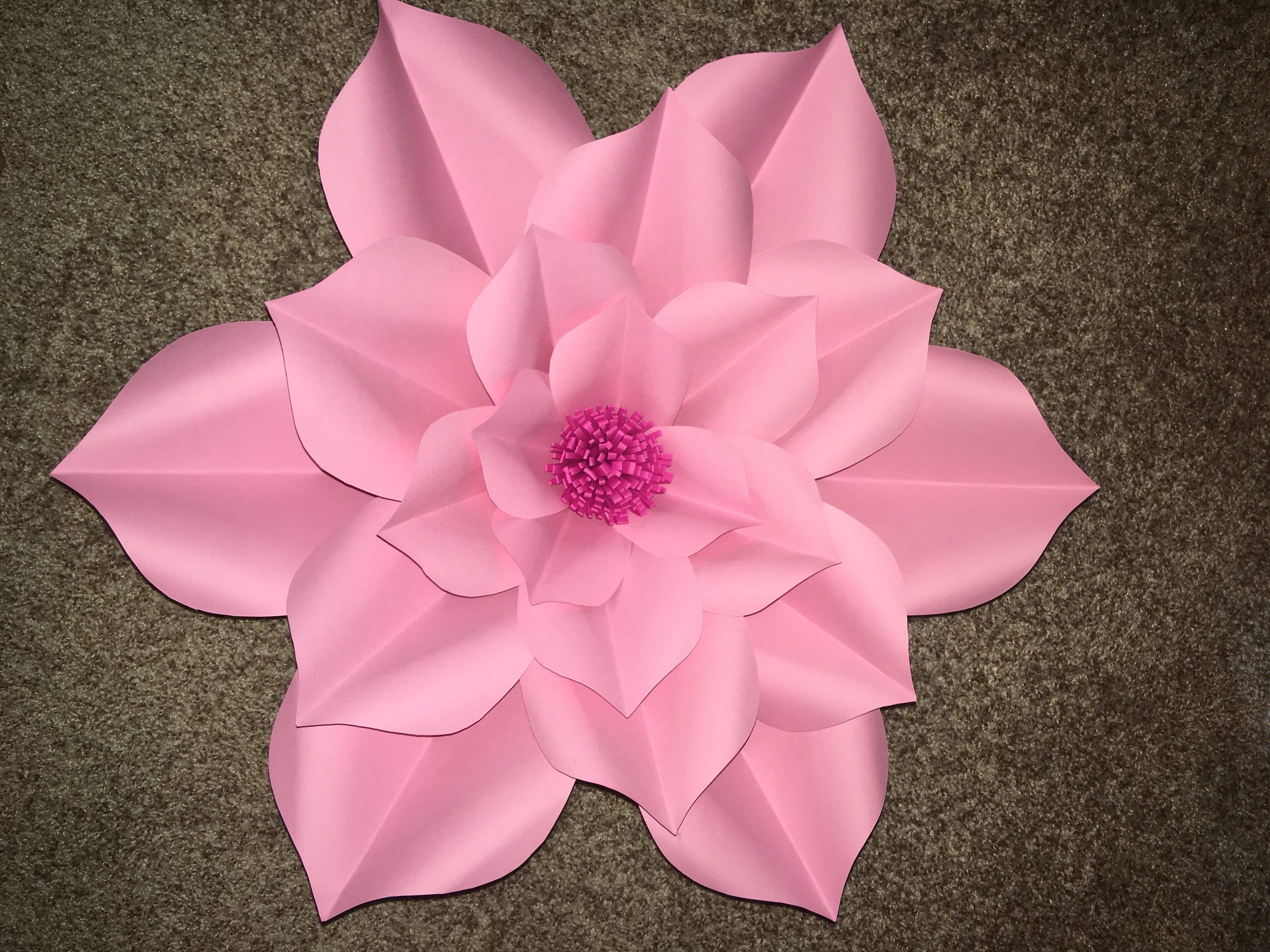 Paper Flower Backdrop Etsy