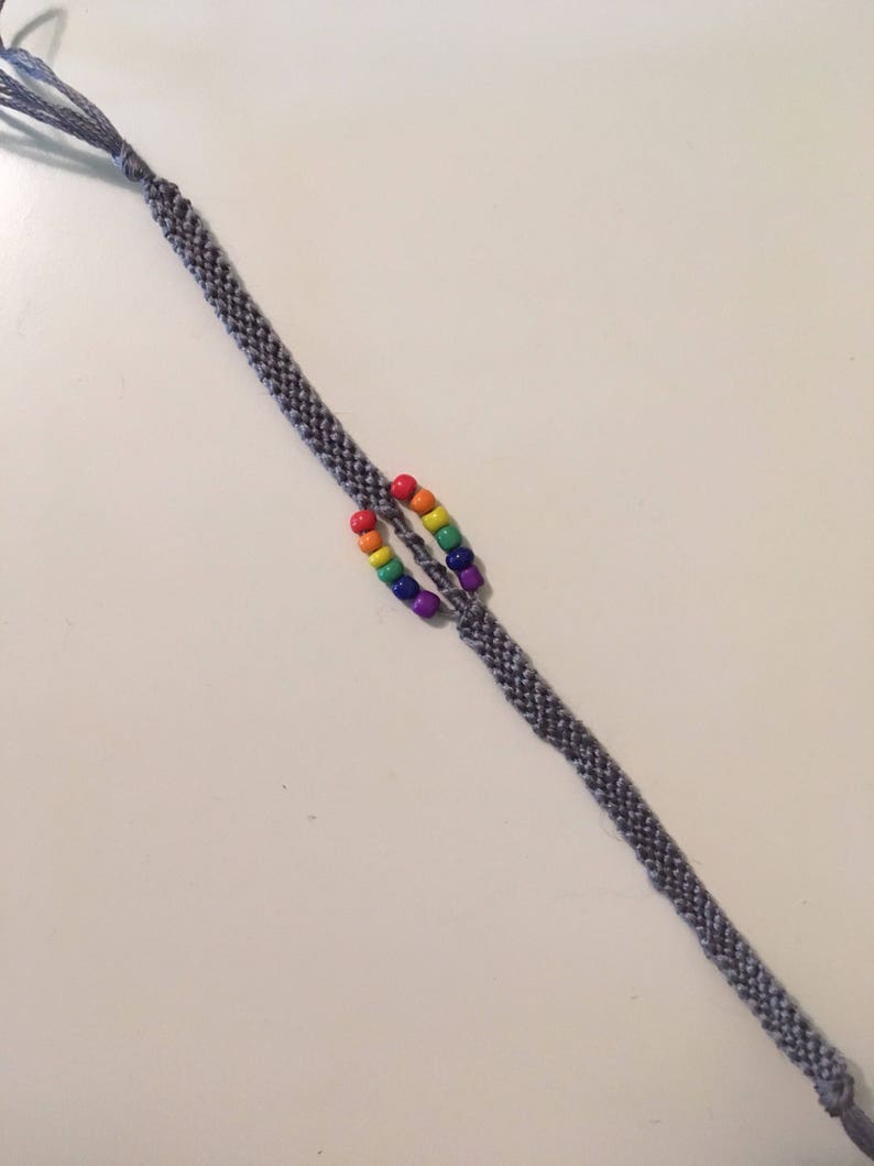 Rainbow Equality Sign Bracelet