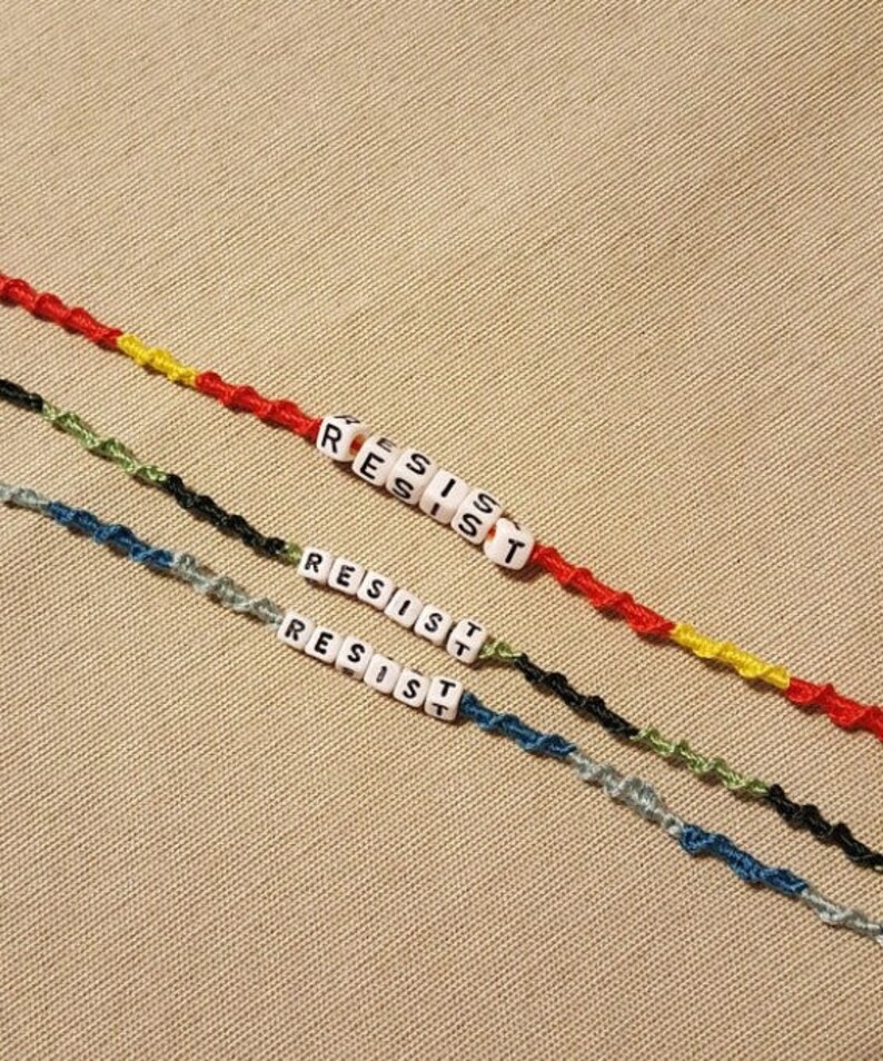 Twisted Resist Bracelet
