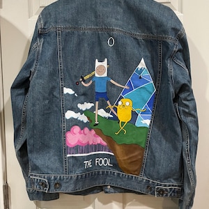 Custom Painted Denim
