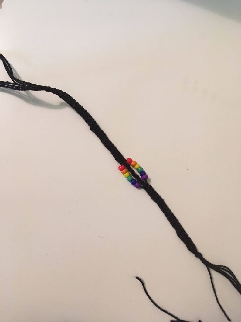 Rainbow Equality Sign Bracelet
