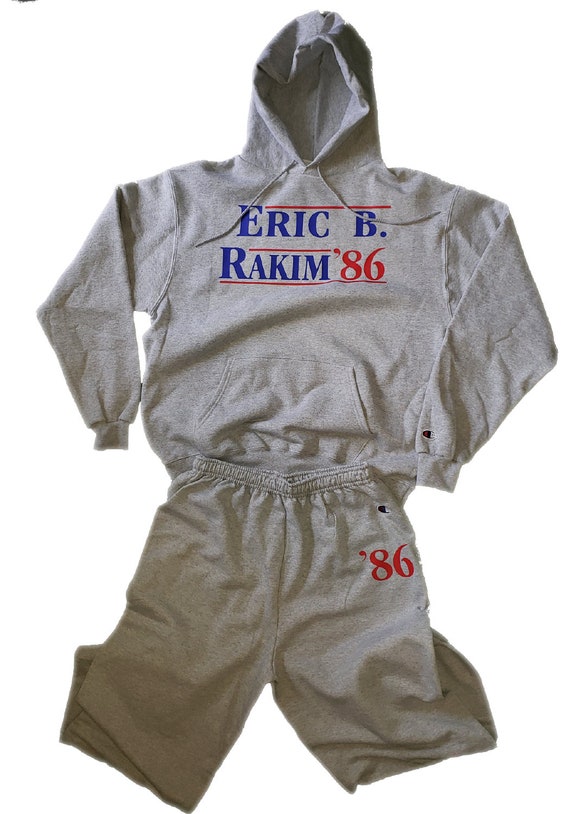 Eric B. Rakim Champion Jogging Suit Hip Hop Old School | Etsy