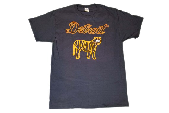 detroit tigers custom t shirt