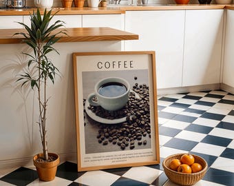 Coffee Print - Wall Art for Kitchen