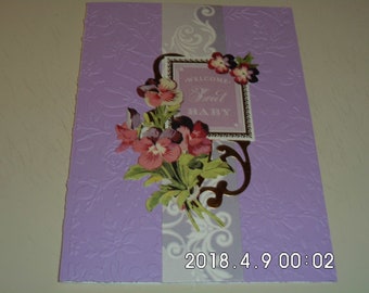 Welcome Sweet Baby Card