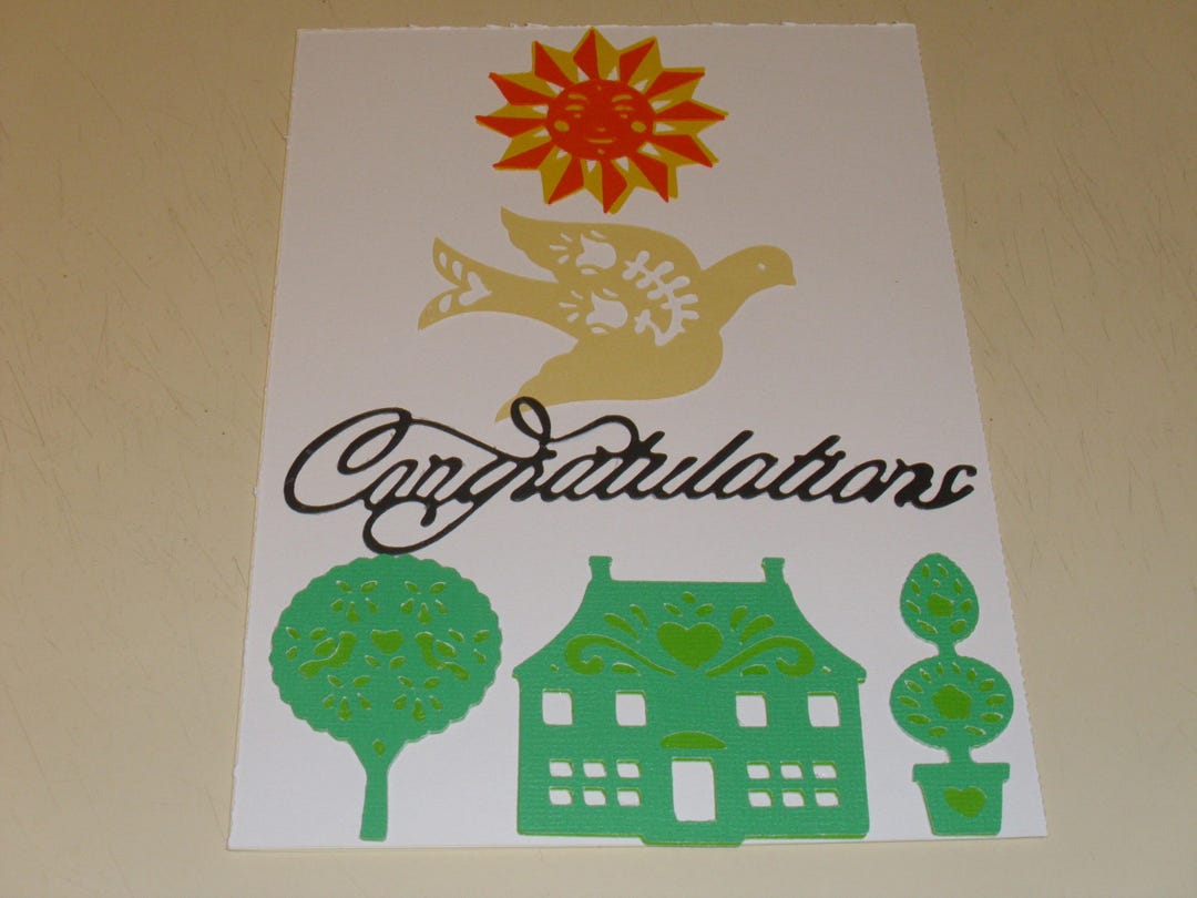 Congratulations on Your New Home Card - Etsy