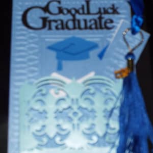Carte d'études supérieures de bonne chance