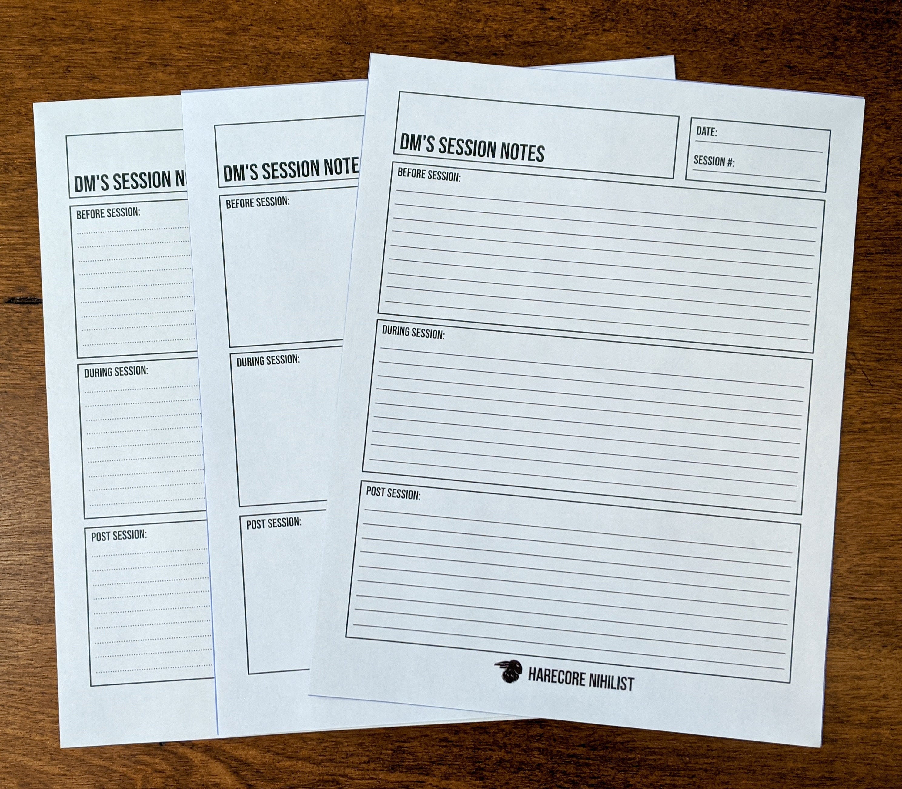 Dm Notes Template Dm Notes Template